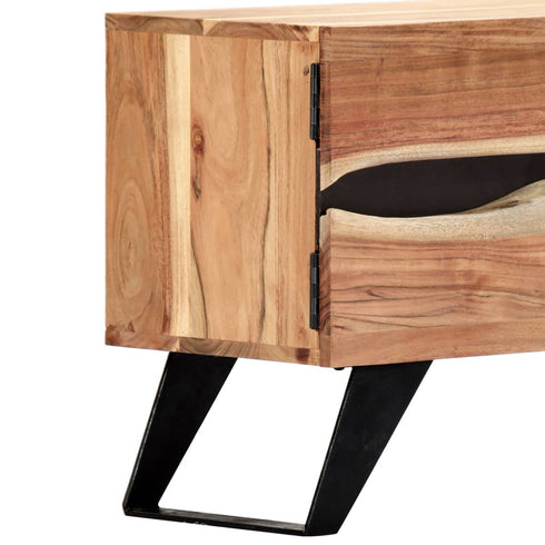 Swen Studio -  TV Cabinet 140x30x45 cm Solid Acacia Wood